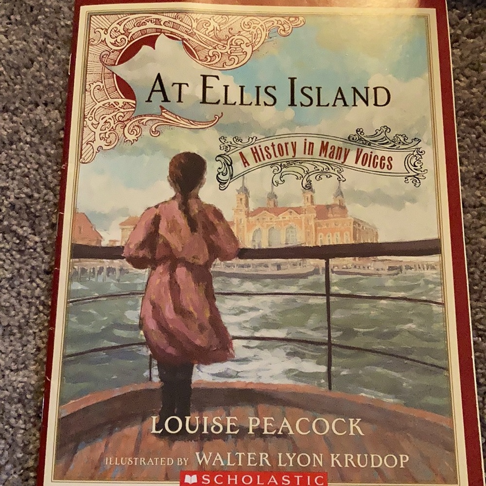 At Ellis Island By Louise Peacock